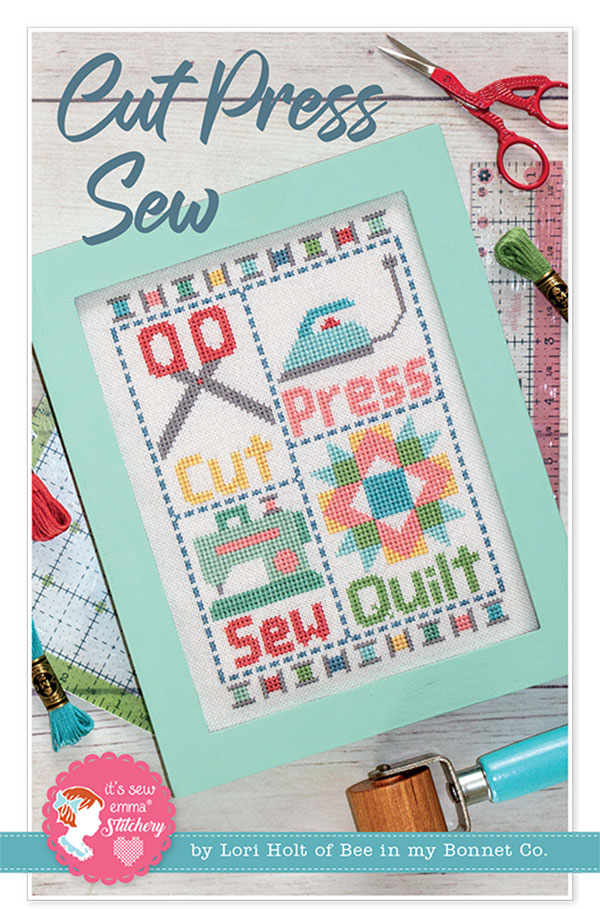 Cut Press Sew - Cross Stitch Pattern