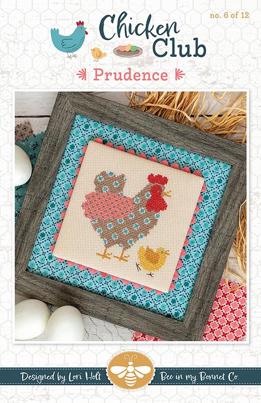 Chicken Club #6 - Prudence - Cross Stitch Pattern