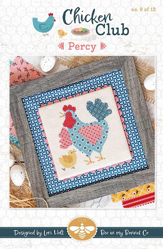Chicken Club #9 - Percy - Cross Stitch Pattern