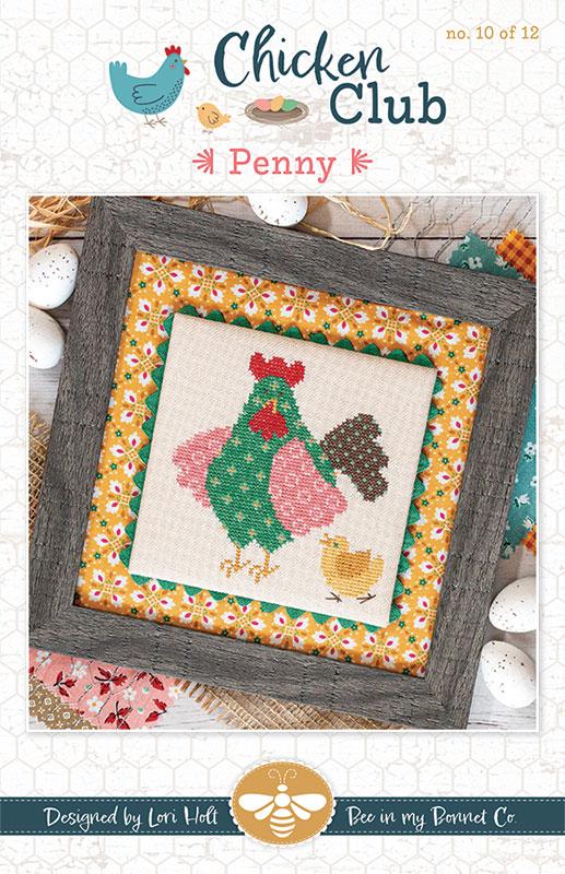 Chicken Club #10 - Penny - Cross Stitch Pattern