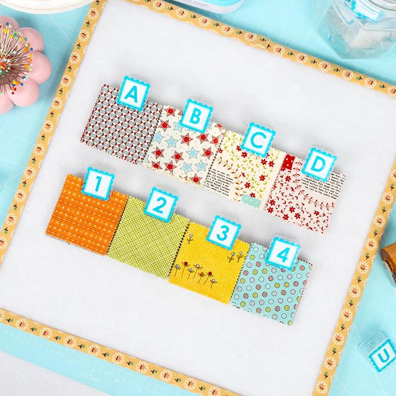 AlphaClippies - Fabric Organizer Clip