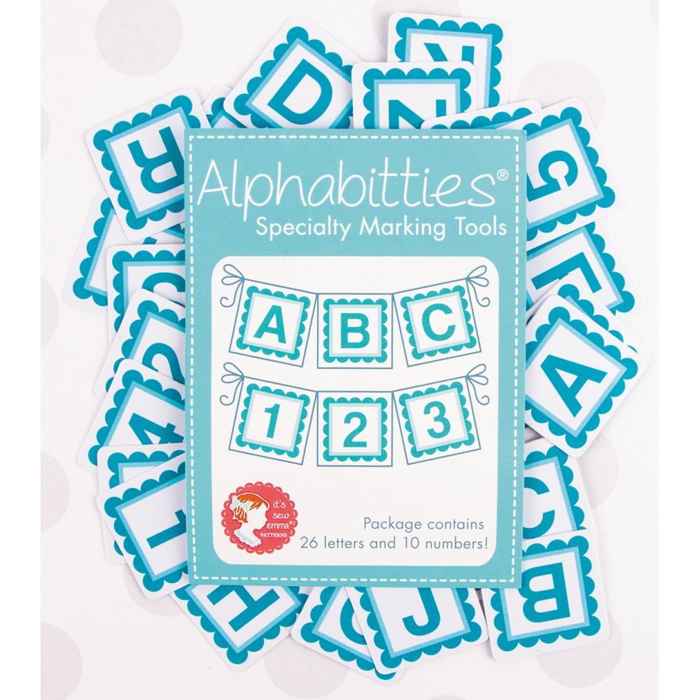 It's Sew Emma Alphabitties Pack - Blue