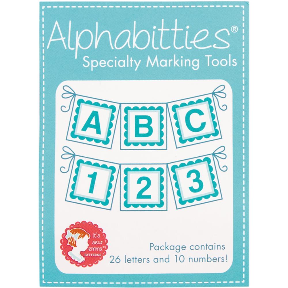It's Sew Emma Alphabitties Pack - Blue