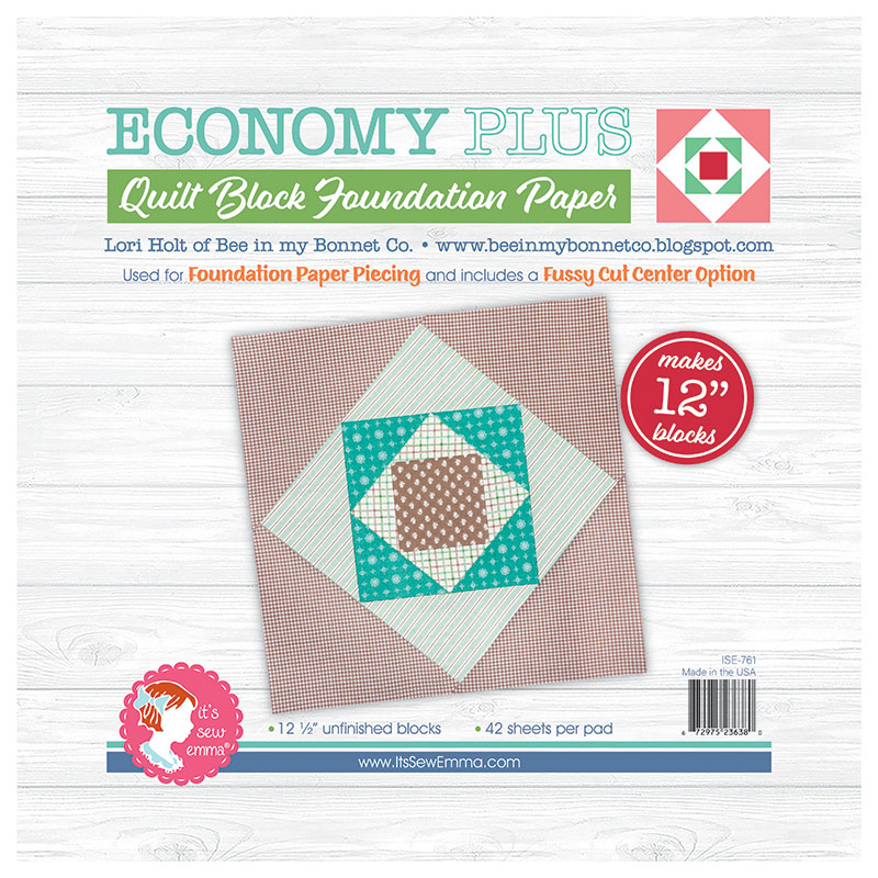 12" Economy Plus Block - Foundation Paper Piecing