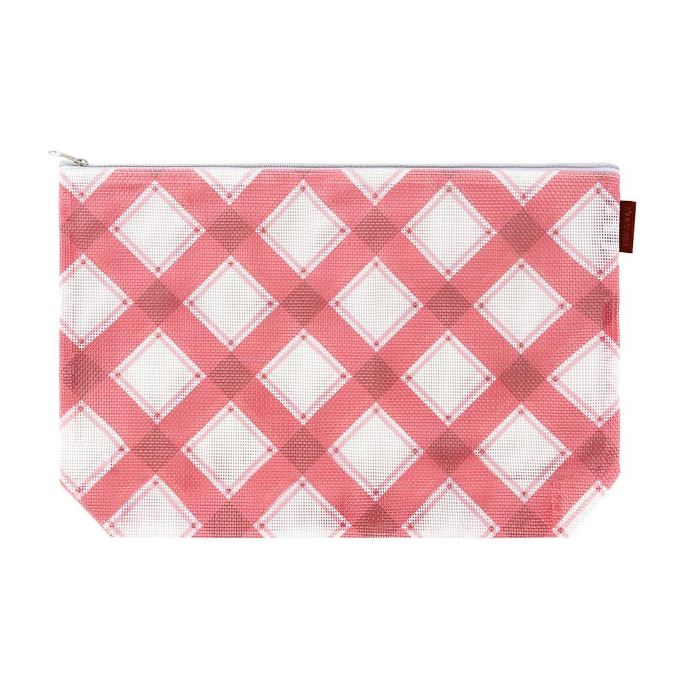 Berry - Plaid Project Bag