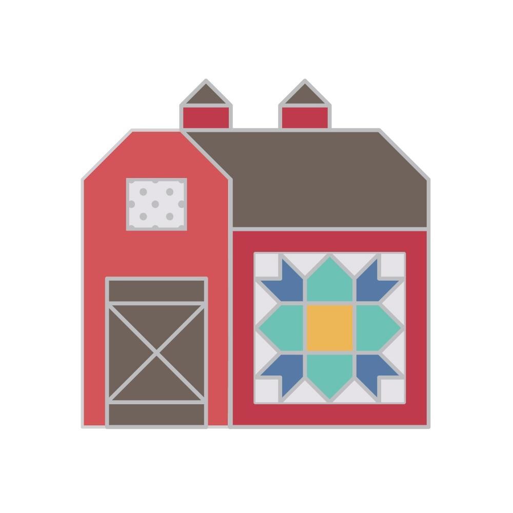 Quilty Barn From Lori Holt Needle Minder
