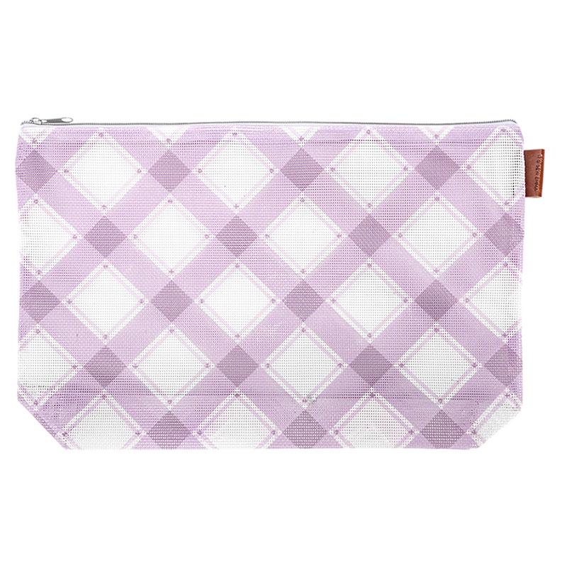 Lilac - Plaid Project Bag