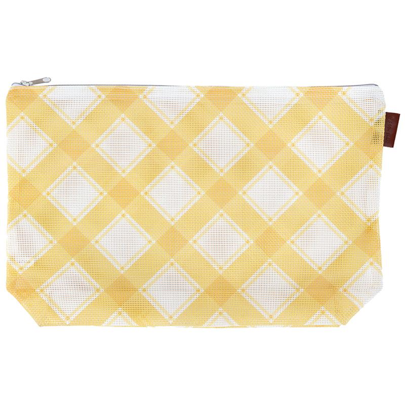 Cornsilk Mad for Plaid Project Bag