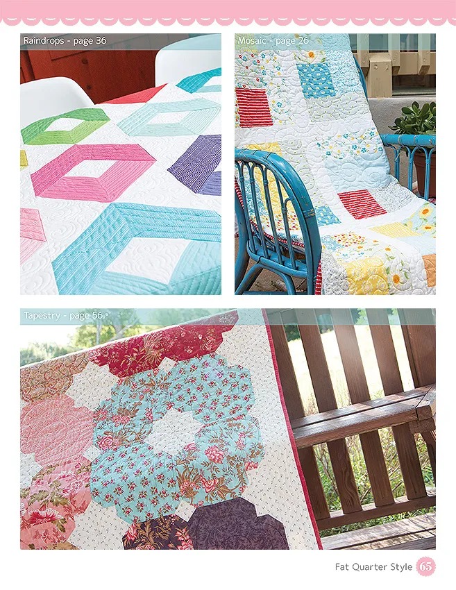 Fat Quarter Style - Quilt Pattern Book