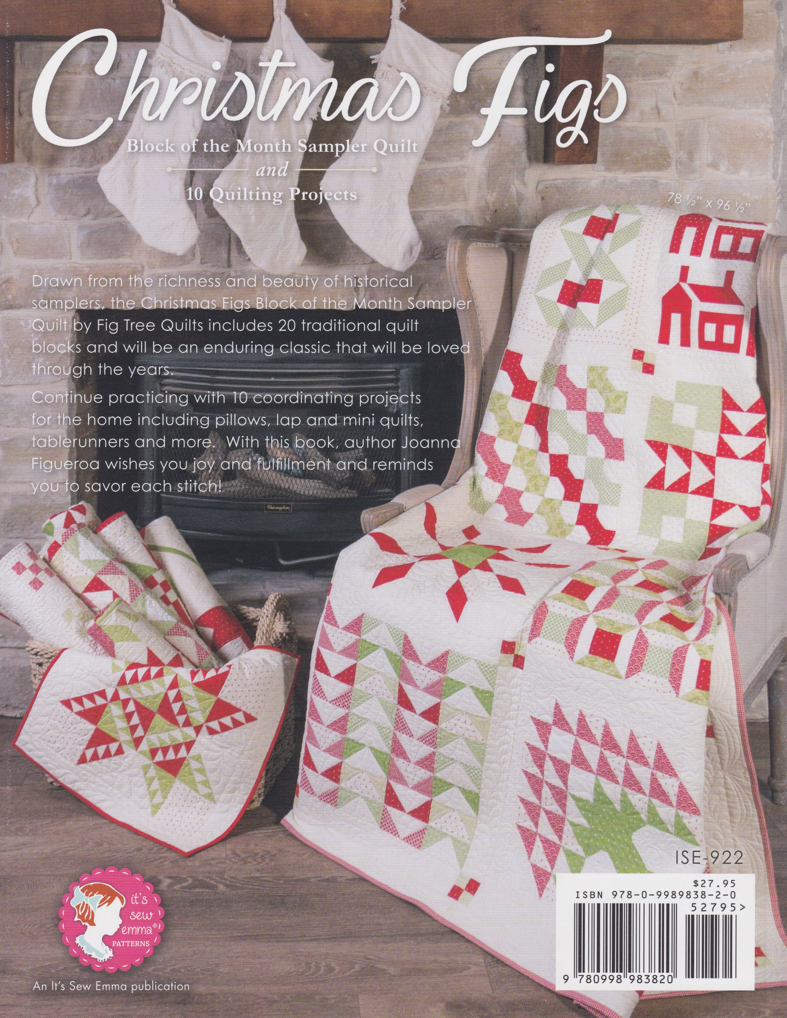 Christmas Figs BOM - Quilt Pattern