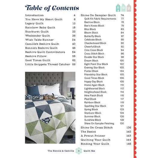 The Bonnie and Camille Quilt Bee - Quilt Pattern