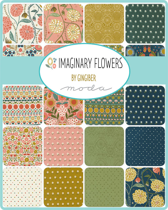 Imaginary Flowers Blossom - Quilt Fabric