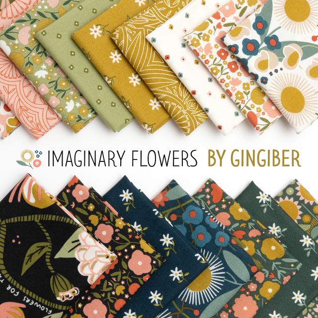 Imaginary Flowers Blossom - Quilt Fabric