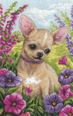 Chihuahua - Cross Stitch Kit