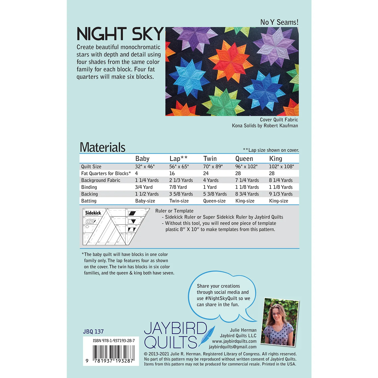 Night Sky - Quilt Pattern