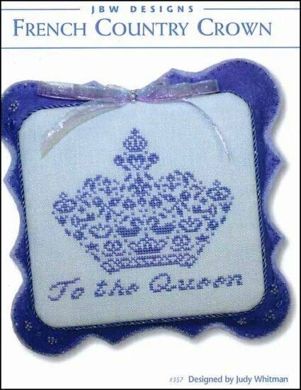 French Country Crown - Cross Stitch Pattern