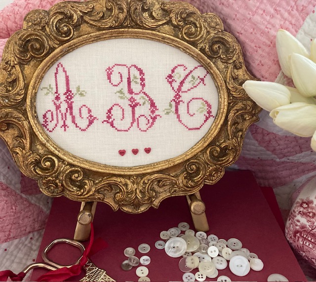 Renee's French Alphabet - Cross Stitch Pattern