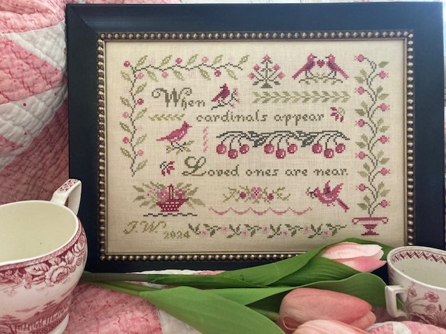 When Cardinals Appear - Cross Stitch Pattern