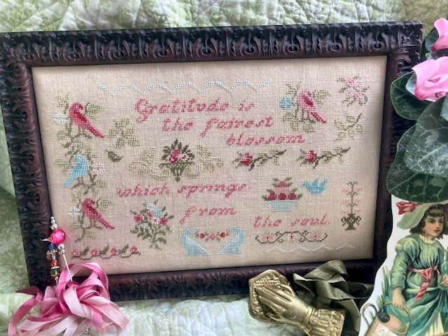 With Gratitude - Cross Stitch Pattern