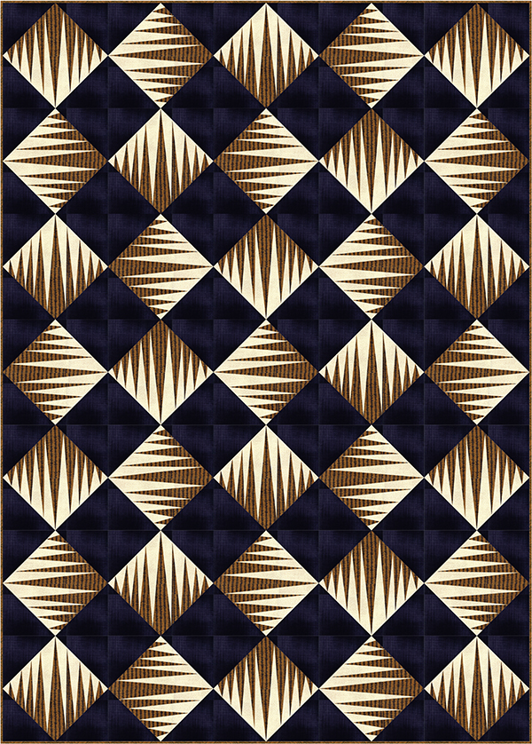 Thunder And Lightning - Quilt Pattern