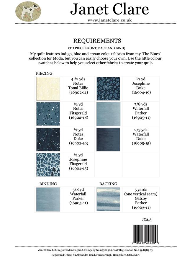 Blue Bird - Quilt Pattern