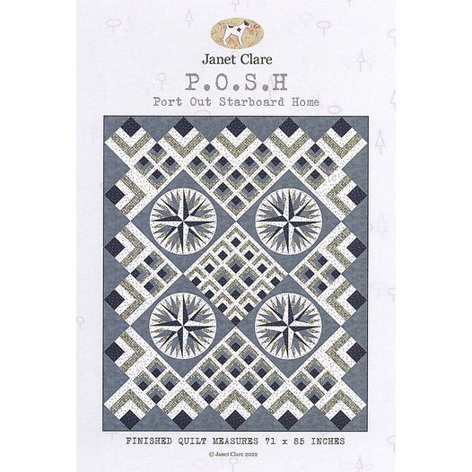P.O.S.H. - Quilt Pattern