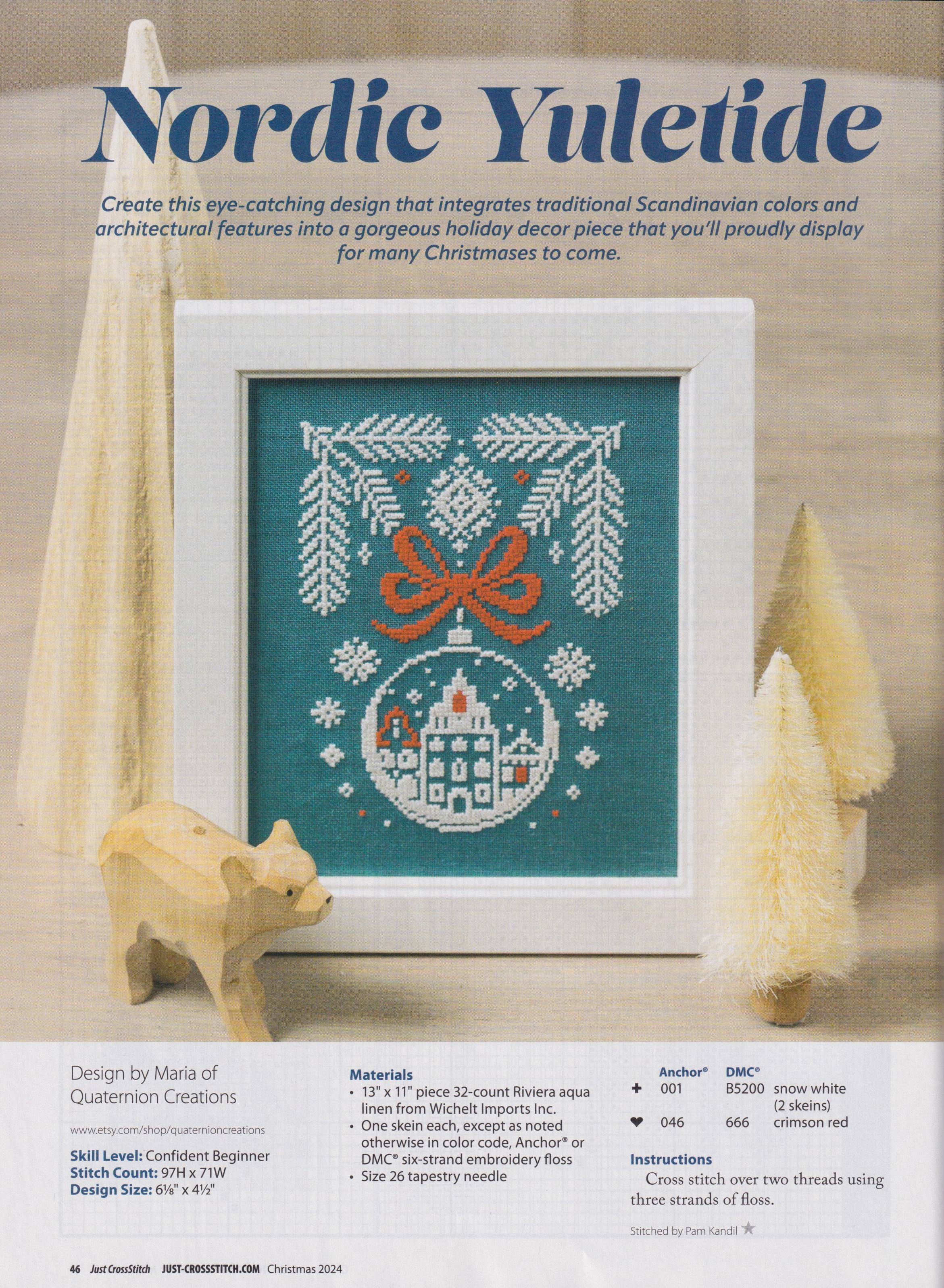 Just Cross Stitch Christmas 2024 Magazine