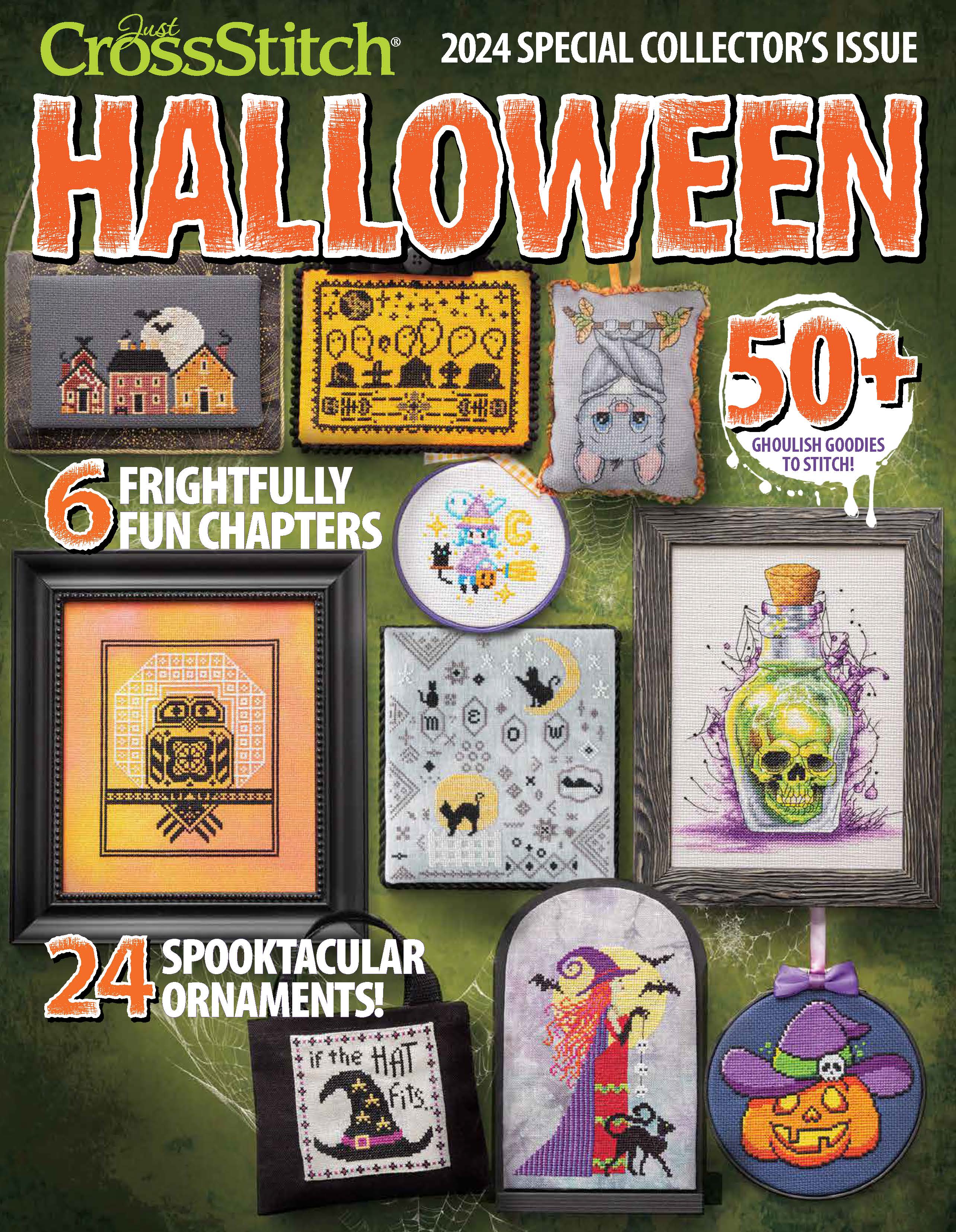 Just Cross Stitch 2024 Halloween Magazine