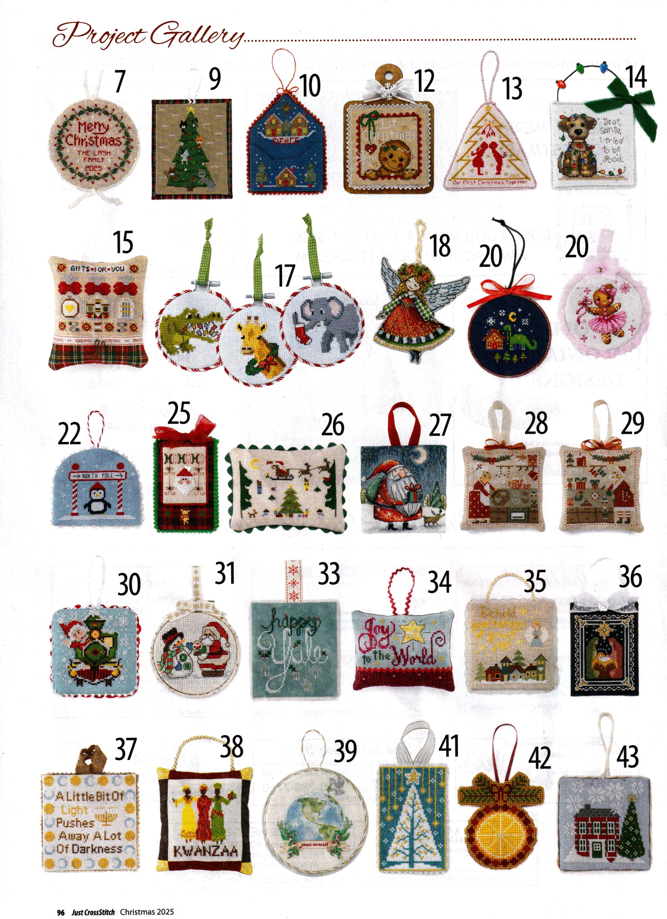 Just Cross Stitch Christmas 2025 Magazine