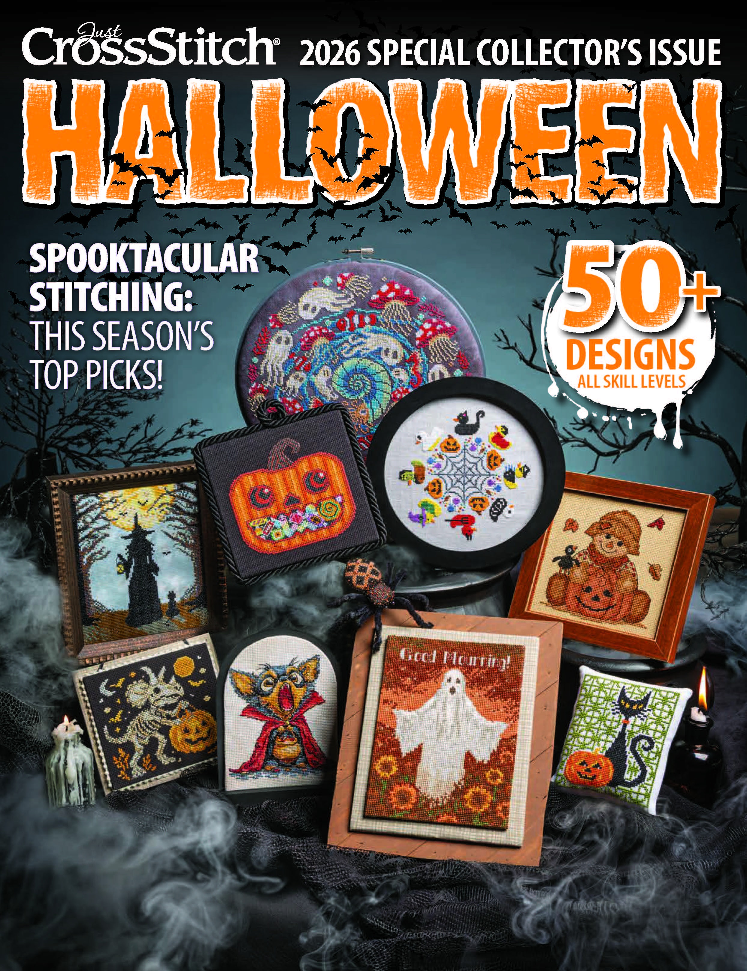 Just Cross Stitch 2026 Halloween Magazine