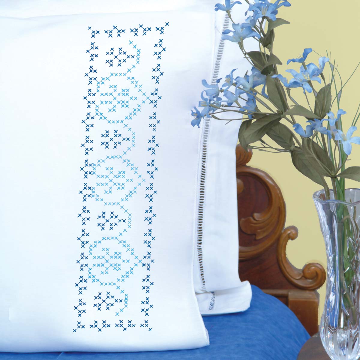 Cross-Stitch Americana - Pillowcases - Cross Stitch Kit