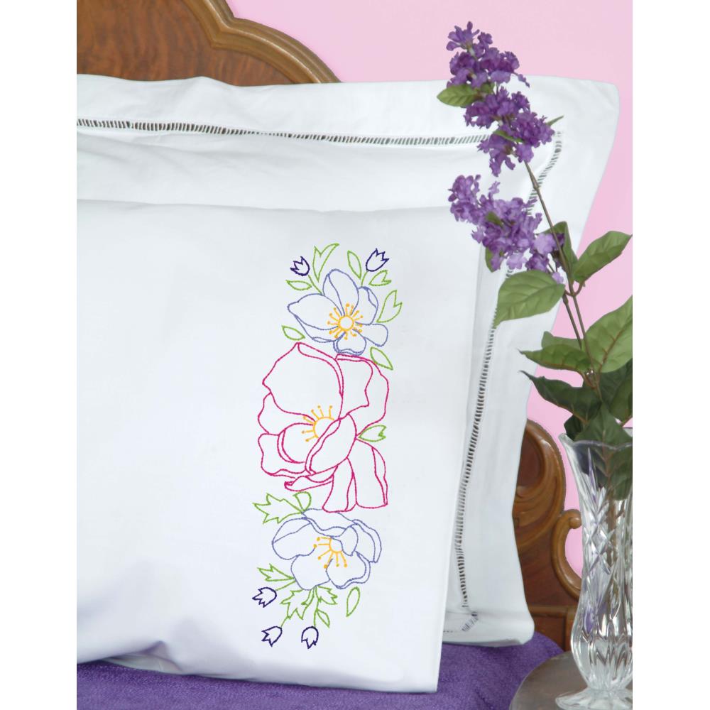 Wildflowers - Pillowcases - Embroidery Kit