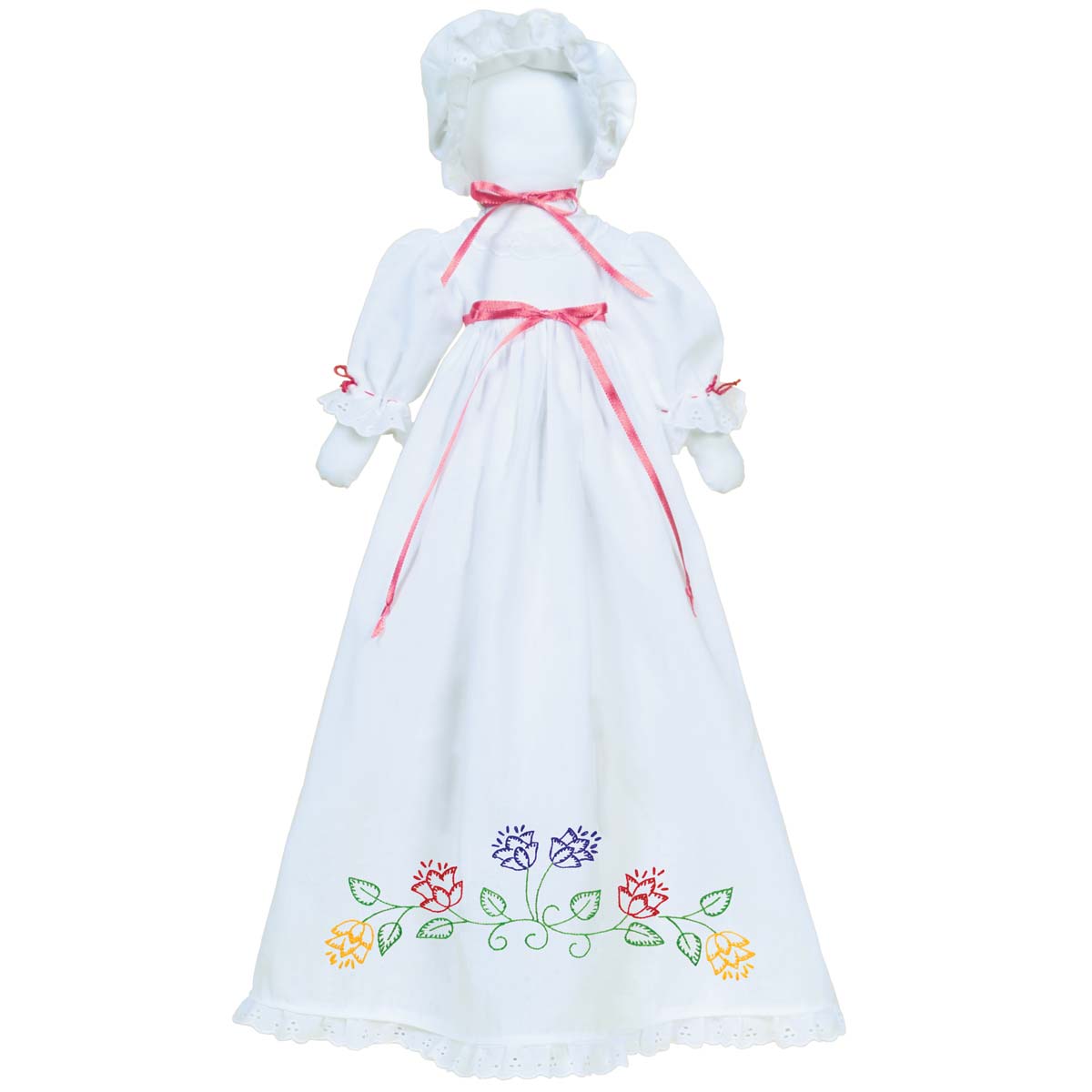 Tulips - Pillowcase Doll - Cross Stitch Kit
