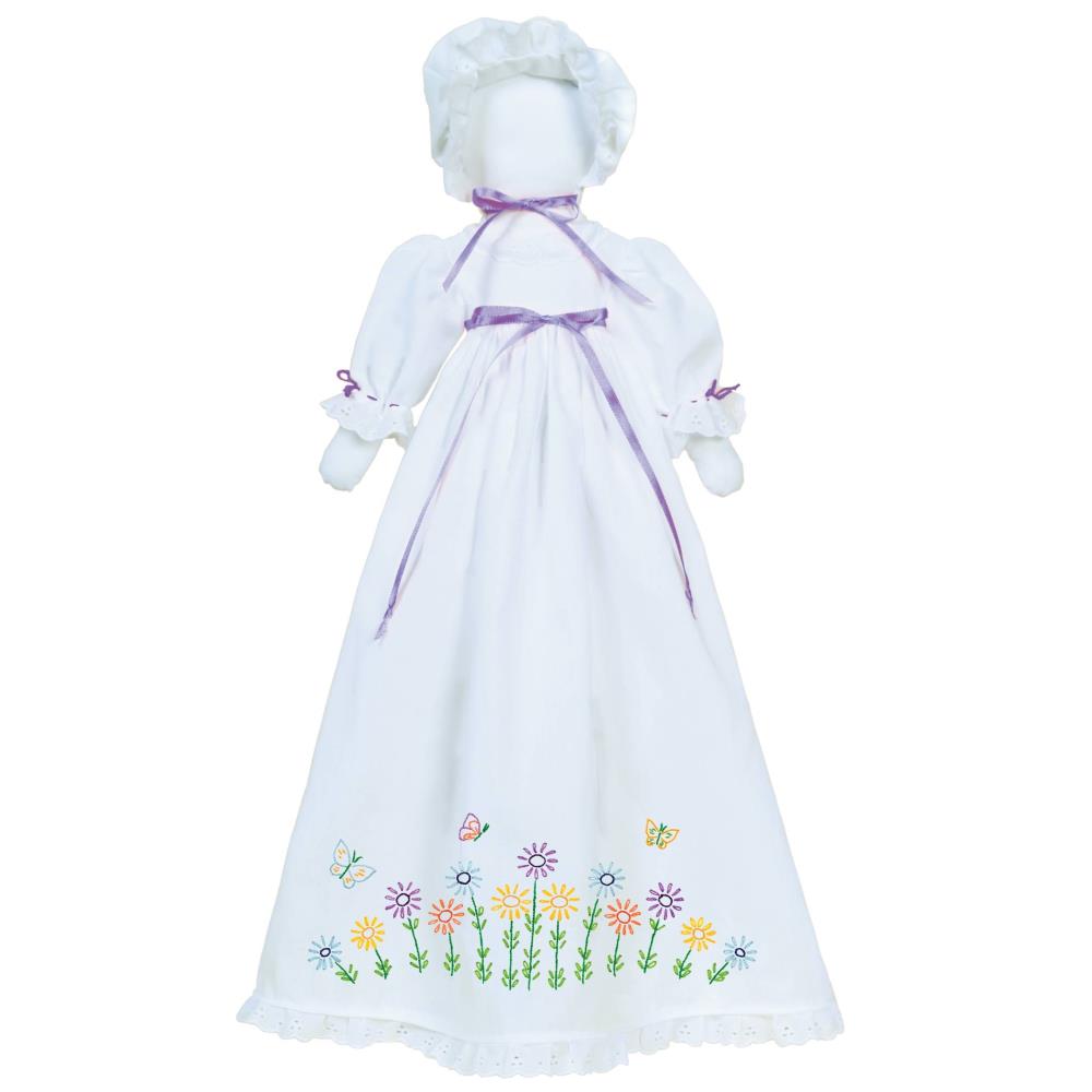 Field of Flowers - Pillowcase Doll Kit - Embroidery Kit