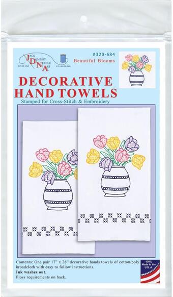 Beautiful Blooms - Stamped Embroidery Kit