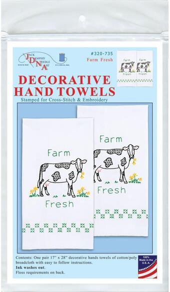 Farm Fresh - Stamped Embroidery Kit