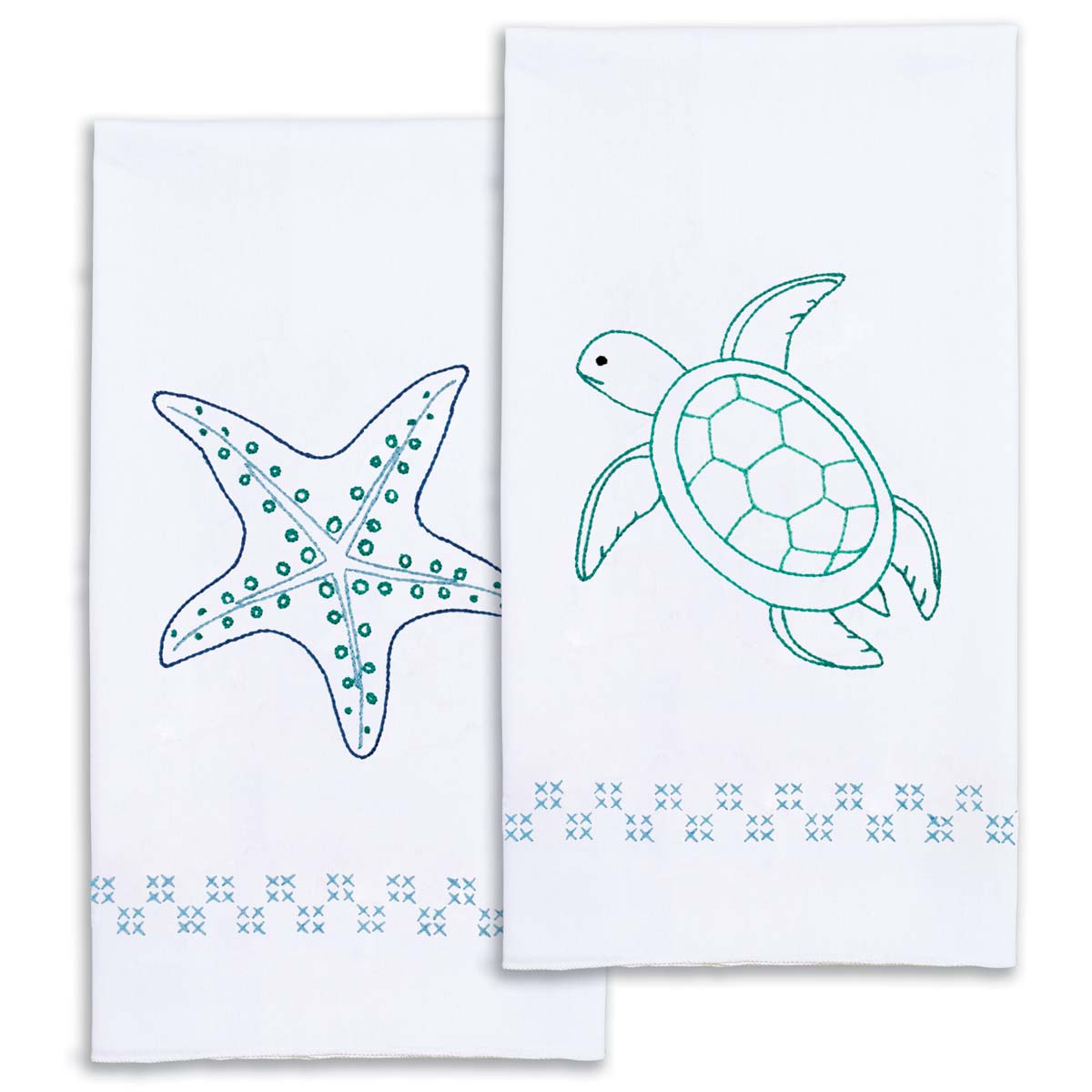 Beach - Hand Towel - Cross Stitch Kit