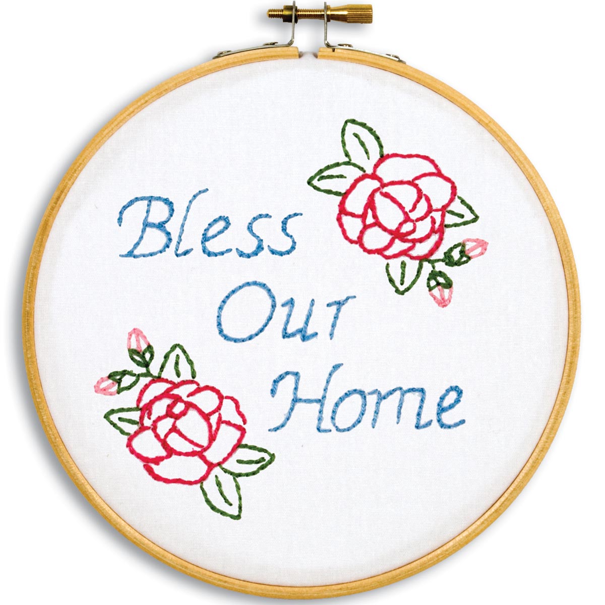 Bless Our Home - Embroidery Kit
