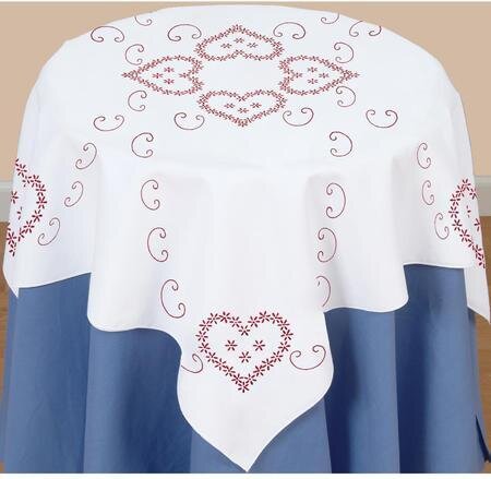 Valentine's Day Table Topper - Embroidery Kit