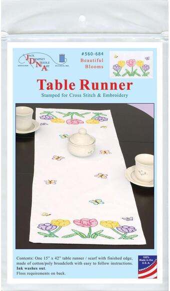 Beautiful Blooms - Stamped Embroidery Kit