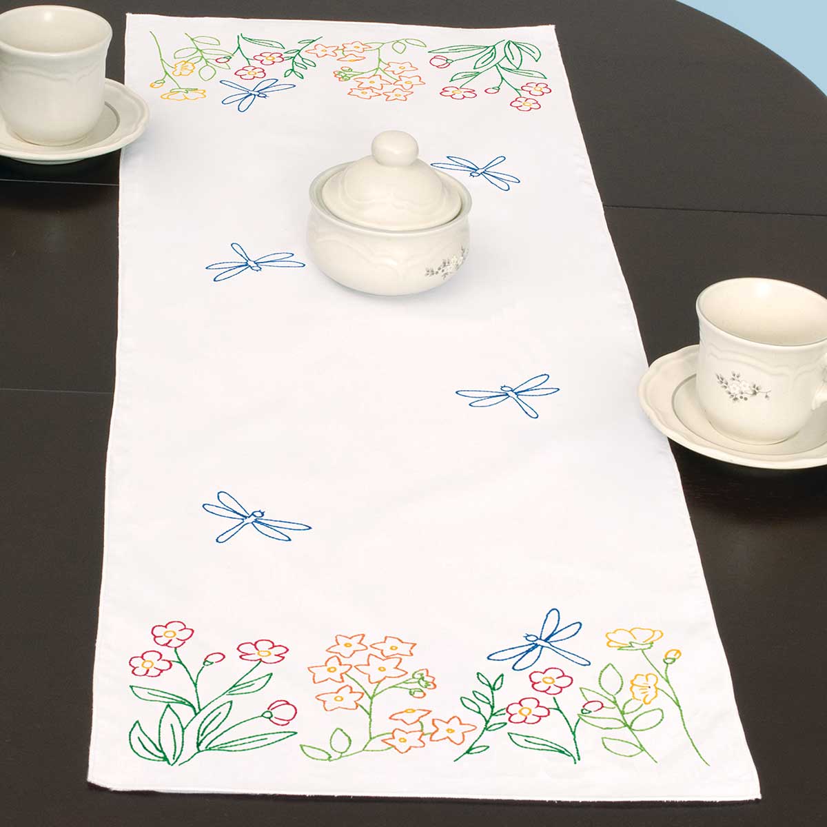 Dragonflies - Table Runner - Embroidery Kit