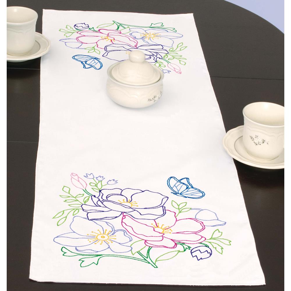 Wildflowers - Table Runner - Embroidery Kit