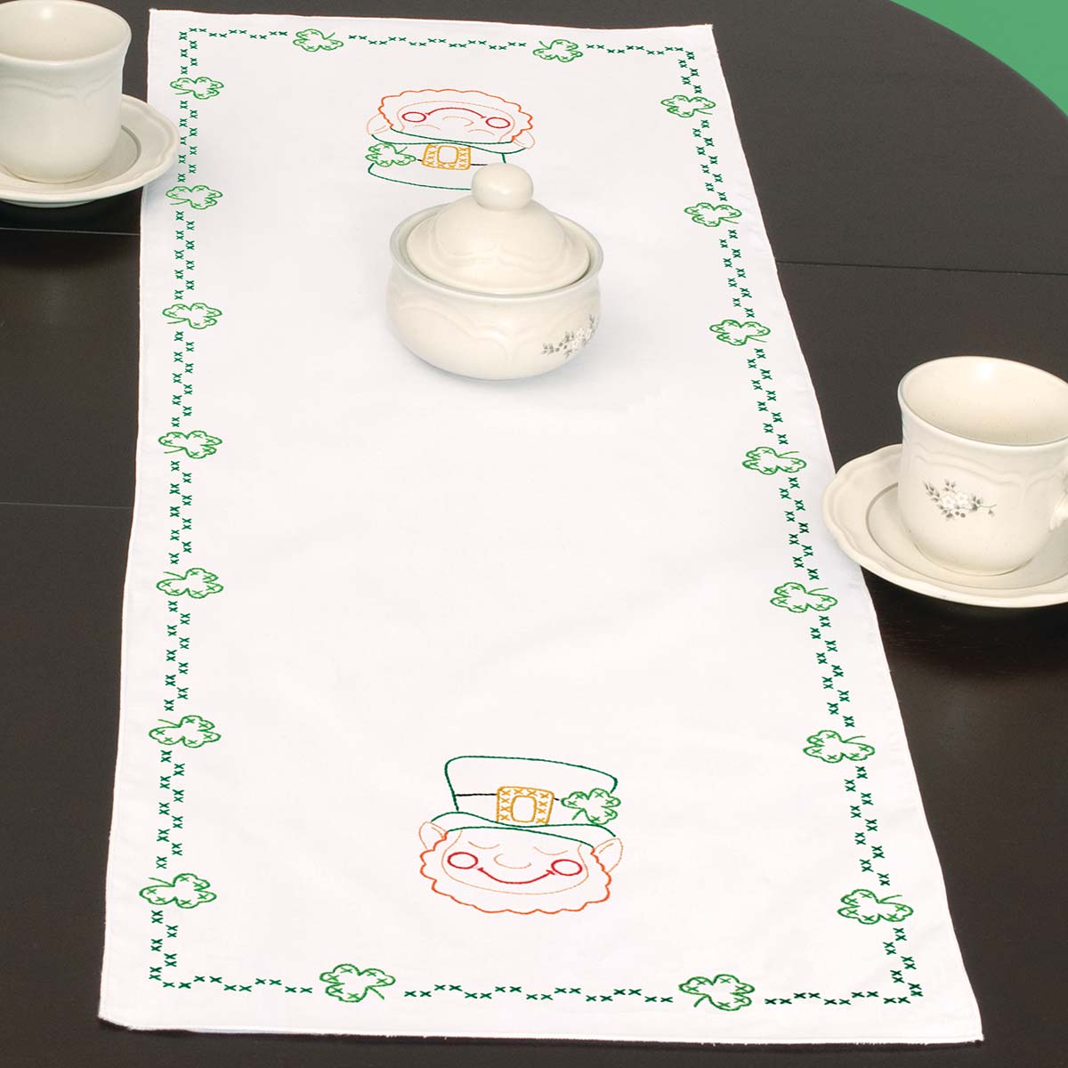 St. Patrick's Day Table Runner - Embroidery Kit