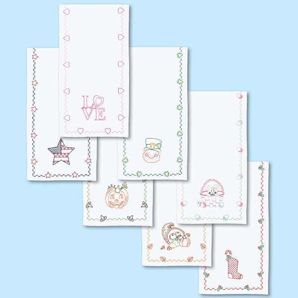 Holidays Table Runner Collection - Embroidery Kit