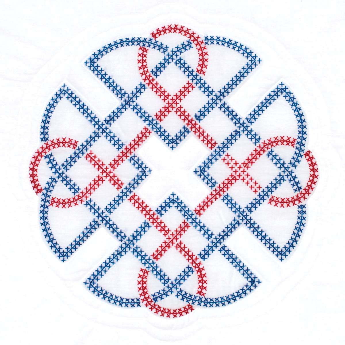 Celtic Knot - Quilt Block - Cross Stitch Kit