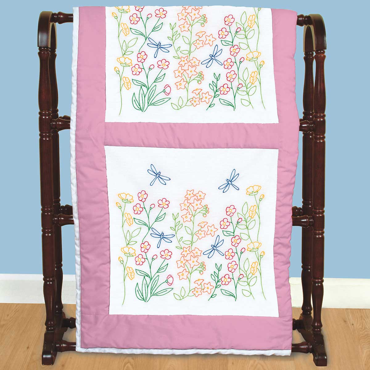 Dragonflies - Quilt Block - Embroidery Kit