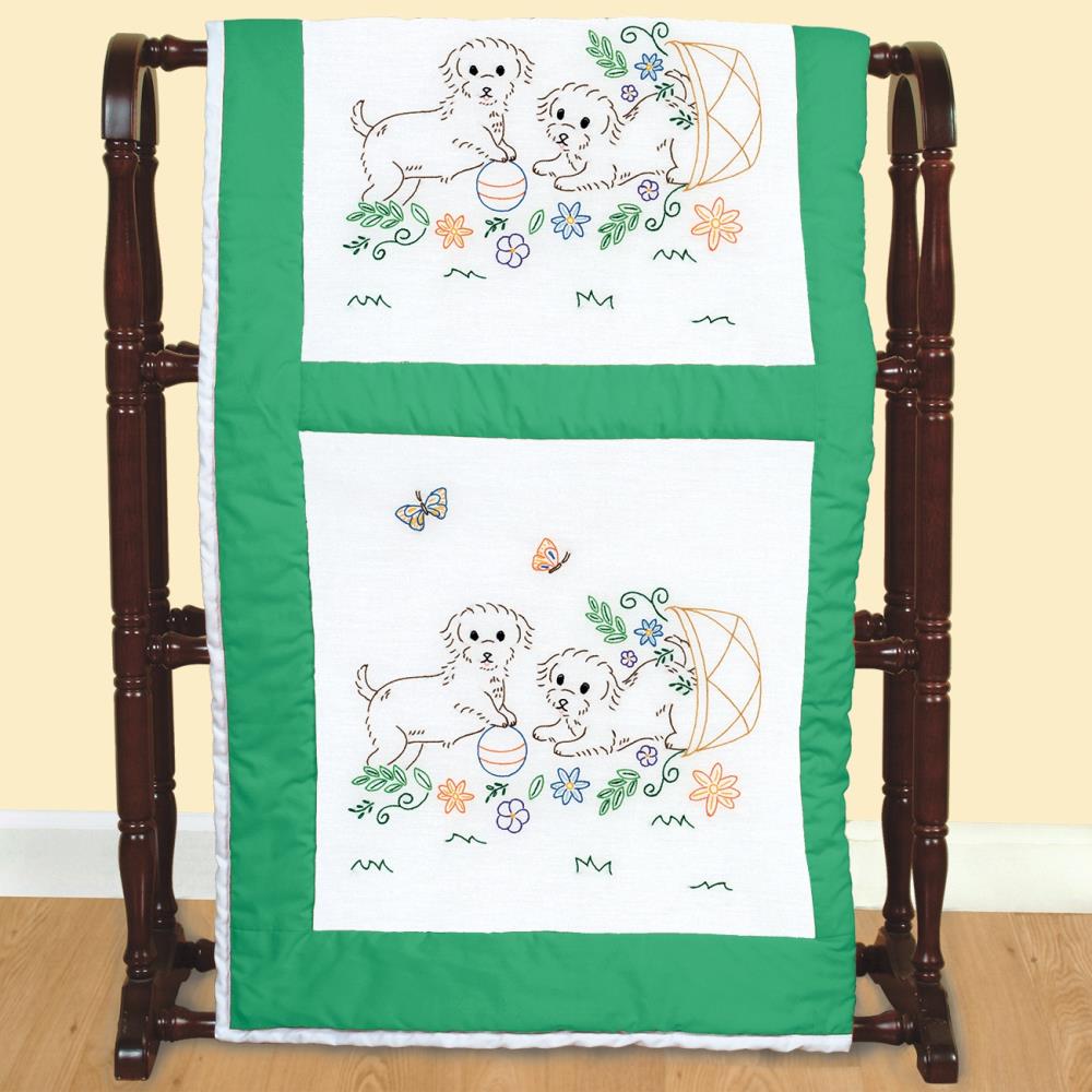 Puppies - Quilt Blocks Embroidery Kit