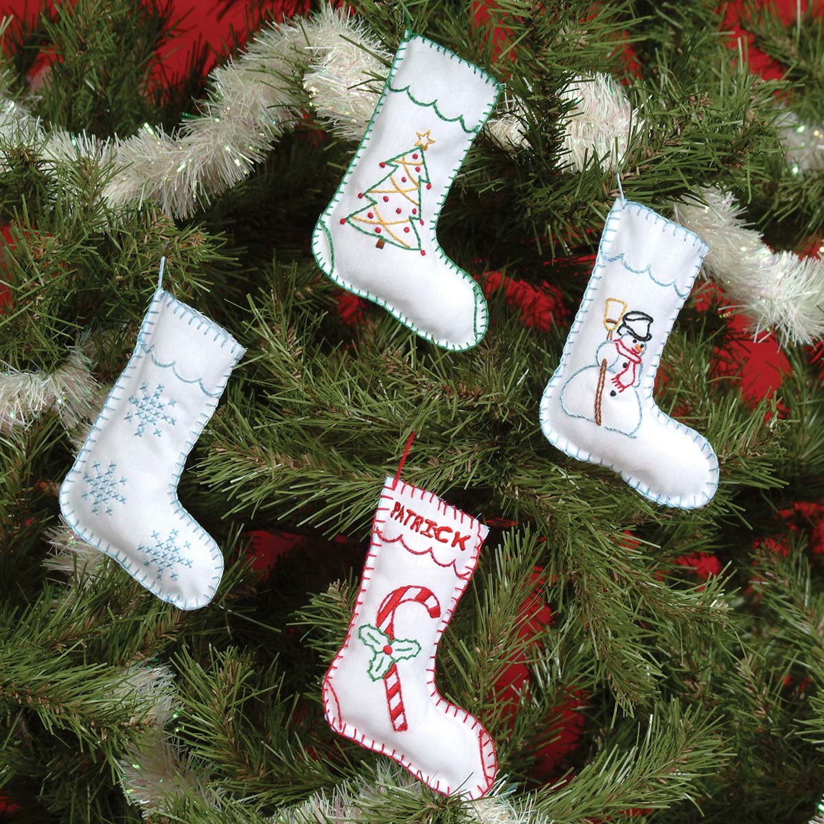 Stockings Ornaments - Christmas Cross Stitch Kit