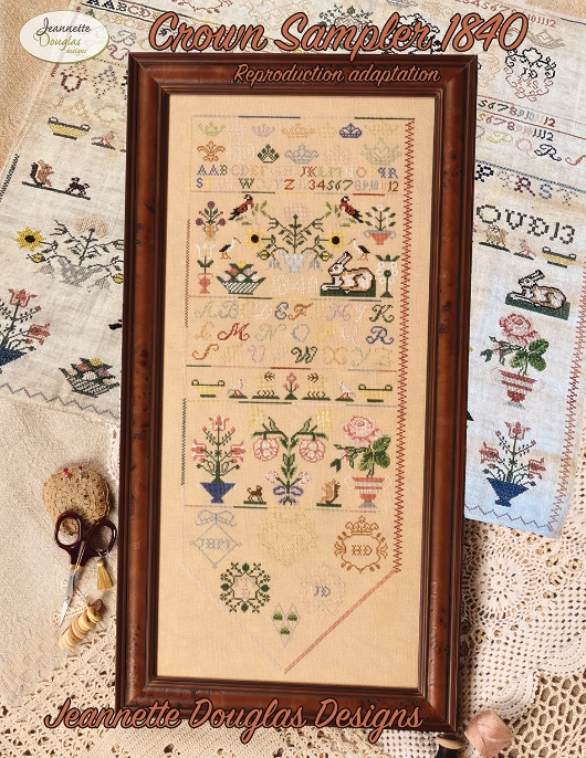 Crown Sampler Adaptation & Reproduction - Cross Stitch