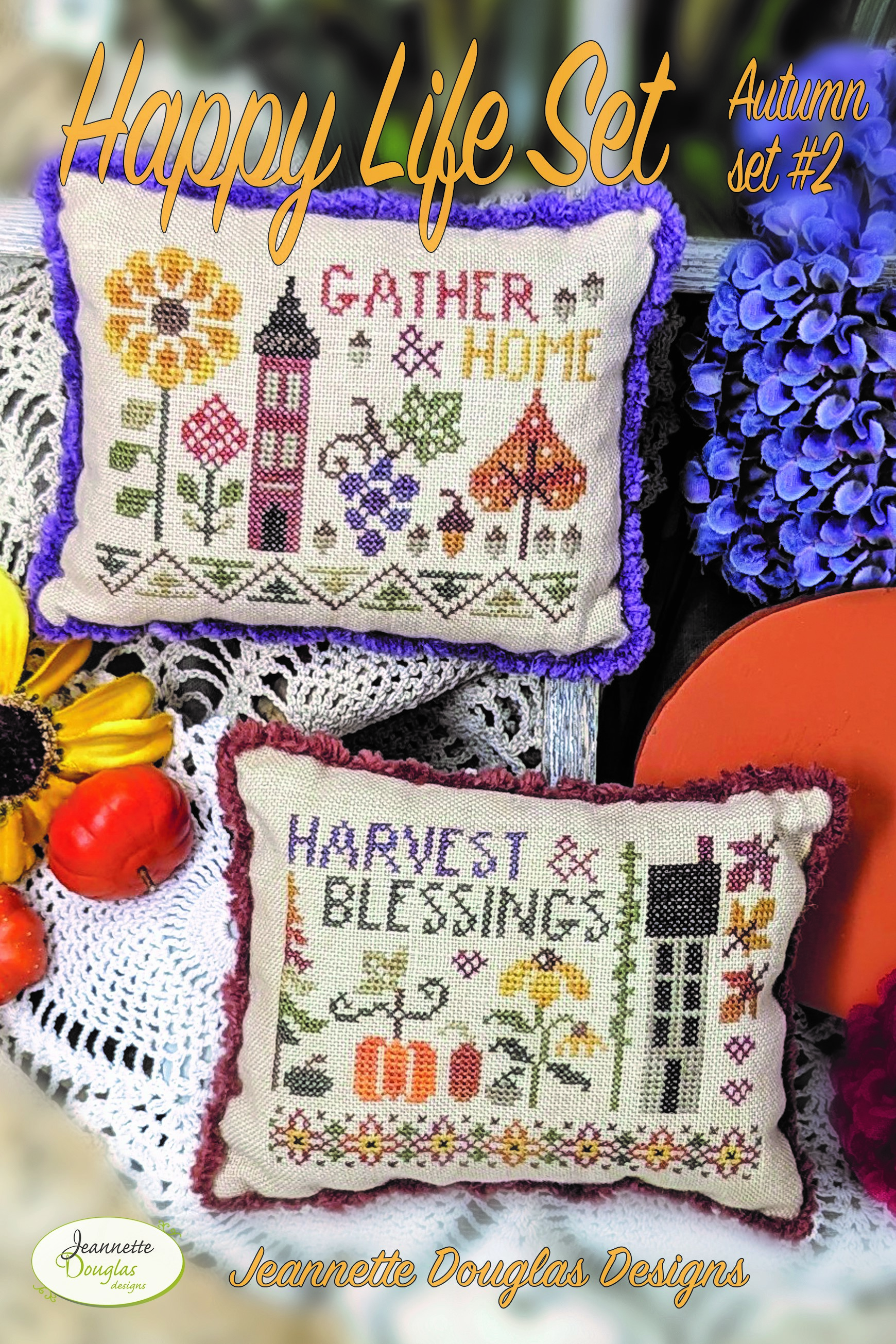 Happy Life Sets - Autumn # 2 - Cross Stitch Pattern